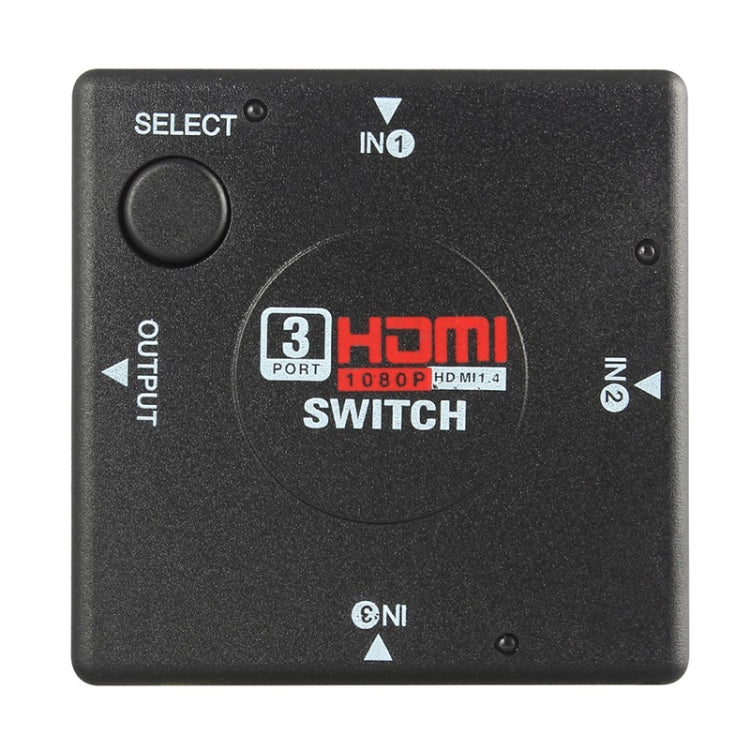 Conmutador HDMI 1080P de 3 puertos, 3 Port 1080P HDMI
