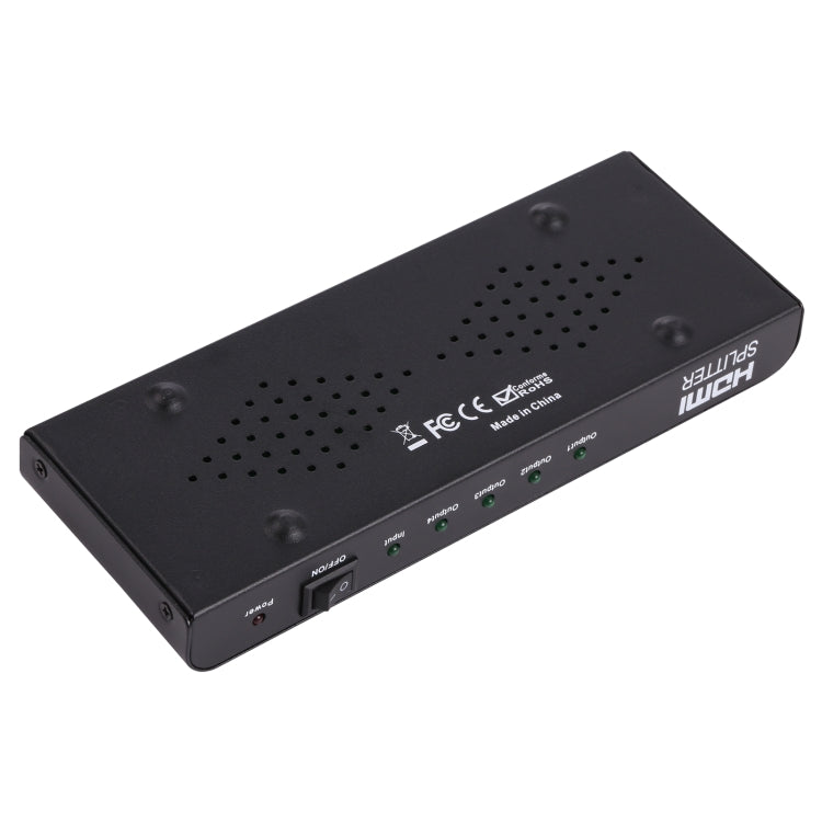 Divisor HDMI 1080P 1x4, versión 1.4, enchufe UE, 1x4 HDMI V1.3