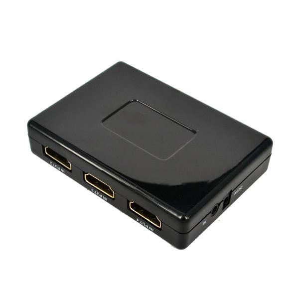 Conmutador HDMI de 5 puertos 1080P con control remoto, compatible con HDTV, Support HDTV