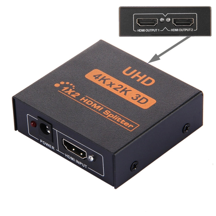 FY1409E Mini V1.3 UHD 4K x 2K 3D 1 x 2 Divisor HDMI, HDMI V1.3