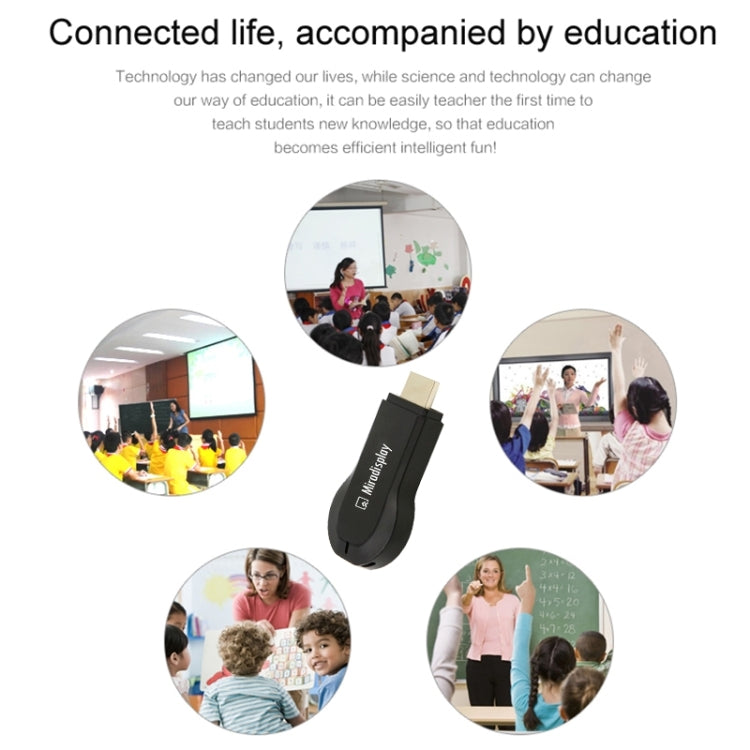 Miradisplay WiFi HDMI Display Dongle / Miracast Airplay DLNA Display Receptor Dongle