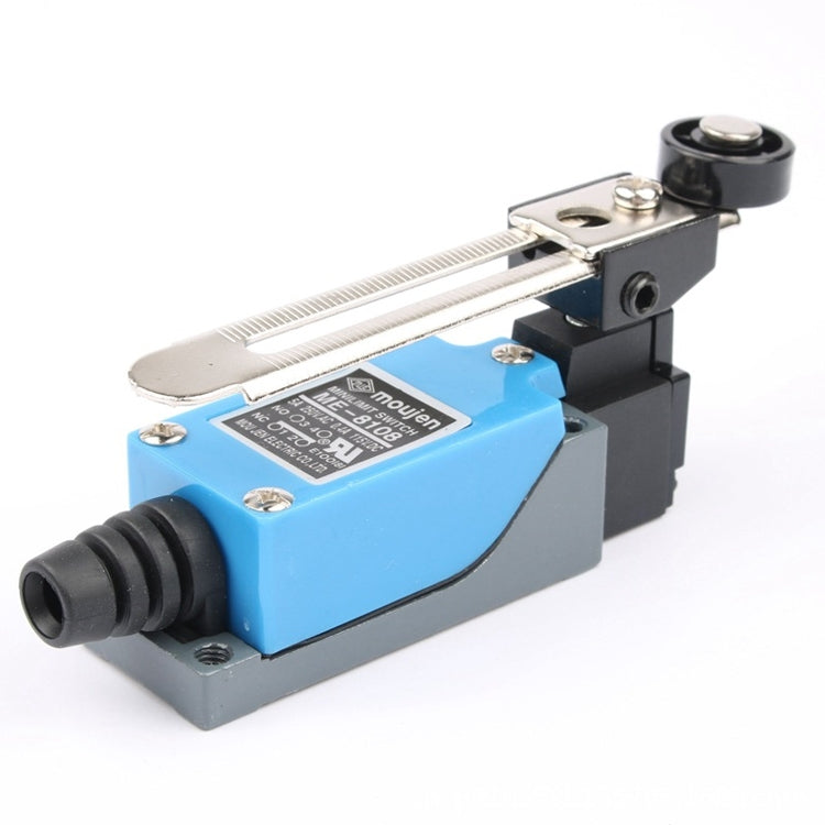 ME-8108 Mini interruptor de límite de brazo de palanca de rodillo ajustable giratorio