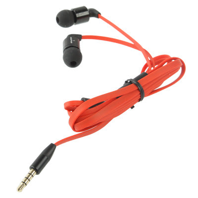 Awei ES600i Noodle Style Auriculares universales de 3,5 mm con control de altavoz y micrófono para iPhone / iPad / iPod touch, Galaxy SIV / SIII / Note II / Premier, Nokia Lumia Series, LG Optimus Series, HTC / Motorola / Sony Xperia Series, etc.