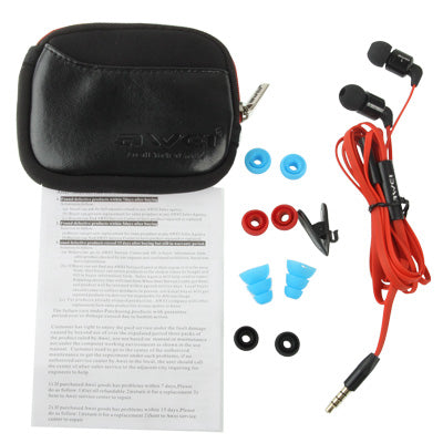 Awei ES600i Noodle Style Auriculares universales de 3,5 mm con control de altavoz y micrófono para iPhone / iPad / iPod touch, Galaxy SIV / SIII / Note II / Premier, Nokia Lumia Series, LG Optimus Series, HTC / Motorola / Sony Xperia Series, etc.