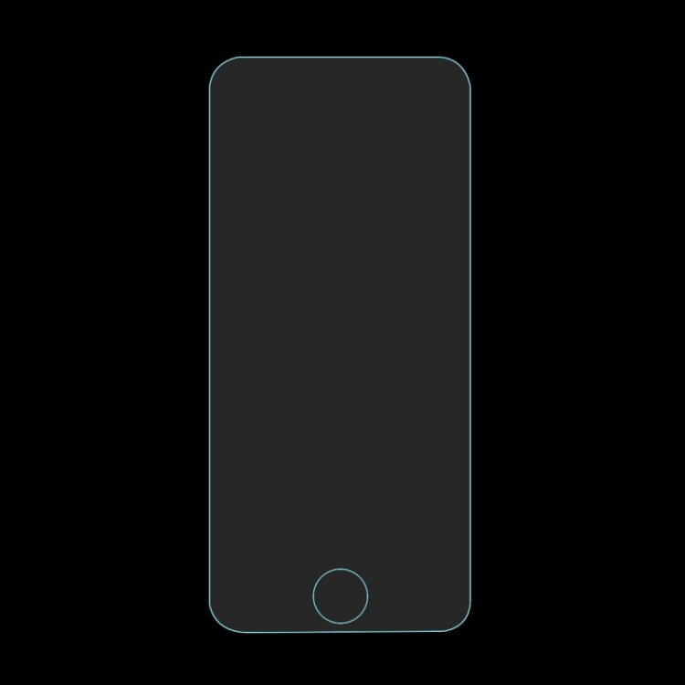Película de vidrio templado a prueba de explosiones de pantalla completa transparente ultrafina de 0,26 mm para iPod touch 5 y touch 6, For iPod Touch 5(1 PC)