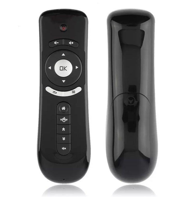 T2 giroscopio Mini Fly Air Mouse 2,4G Android Control remoto 3D Sense Motion Stick para escritorio/portátil, T2