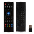 MX3 Air Mouse Teclado de control remoto inalámbrico 2.4G con atajos de navegador para Android TV Box / Mini PC, Air Mouse