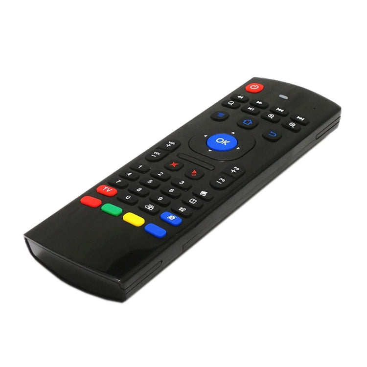 MX3 Air Mouse Teclado de control remoto inalámbrico 2.4G con atajos de navegador para Android TV Box / Mini PC, Air Mouse