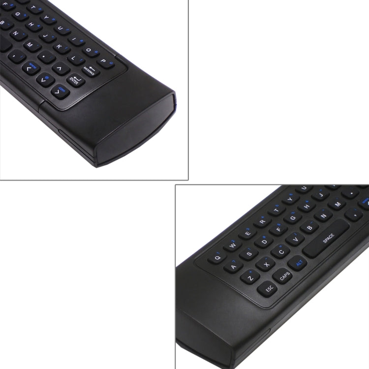 MX3 Air Mouse Teclado de control remoto inalámbrico 2.4G con atajos de navegador para Android TV Box / Mini PC, Air Mouse