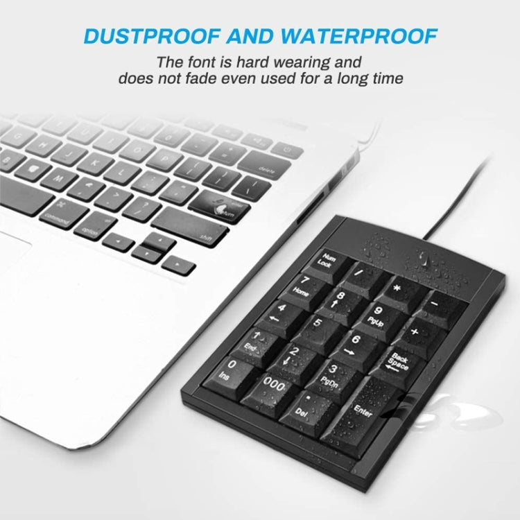 Mini teclado numérico USB de 19 teclas, USB Numeric keyboard