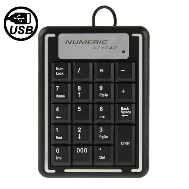 Teclado numérico de computadora portátil no síncrono USB con 19 teclas, 19 Keys