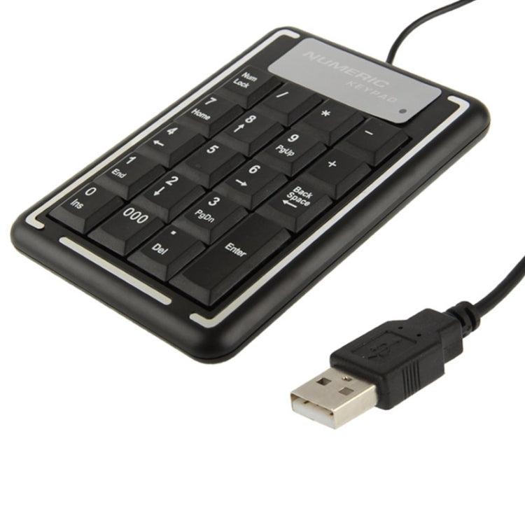 Teclado numérico de computadora portátil no síncrono USB con 19 teclas, 19 Keys