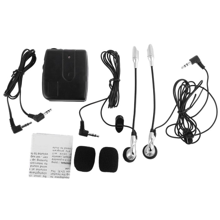 Interfono de motocicleta con cable multiusos de 2 piezas, 2 PCS Multi-using Wired