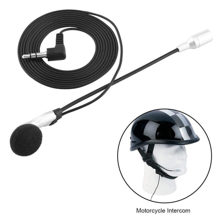 Interfono de motocicleta con cable multiusos de 2 piezas, 2 PCS Multi-using Wired