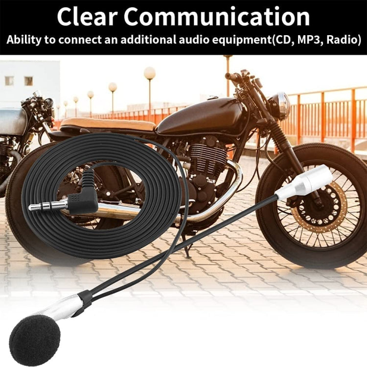 Interfono de motocicleta con cable multiusos de 2 piezas, 2 PCS Multi-using Wired