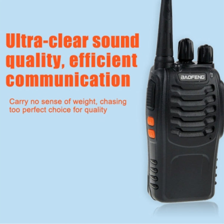 2 uds BAOFENG BF-888S Radio CB portátil Walkie Talkie Retevis UHF 5W 16CH Radio transceptor FM