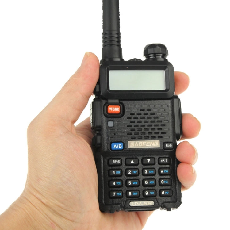 BAOFENG UV-5R Transceptor profesional de doble banda FM Transmisor walkie talkie de radio bidireccional
