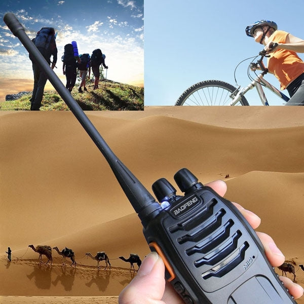 BAOFENG UV-5R Transceptor profesional de doble banda FM Transmisor walkie talkie de radio bidireccional