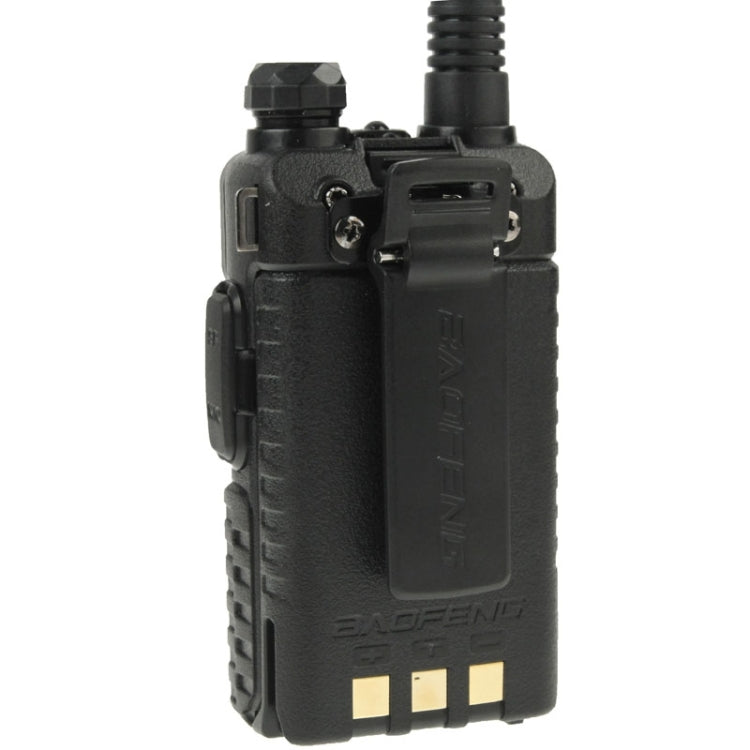 BAOFENG UV-5R Transceptor profesional de doble banda FM Transmisor walkie talkie de radio bidireccional