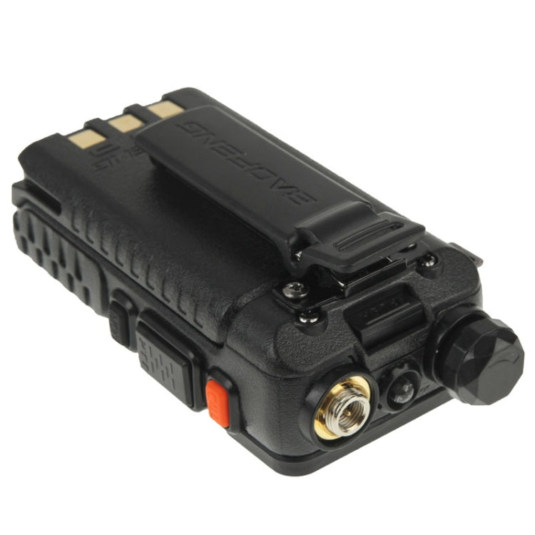 BAOFENG UV-5R Transceptor profesional de doble banda FM Transmisor walkie talkie de radio bidireccional