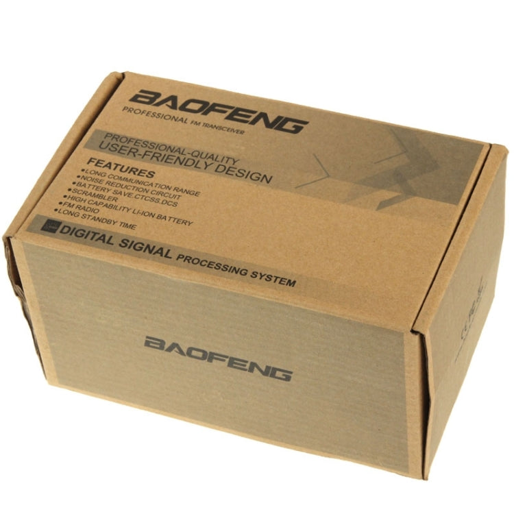 BAOFENG UV-5R Transceptor profesional de doble banda FM Transmisor walkie talkie de radio bidireccional