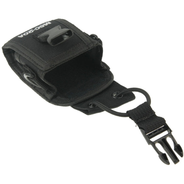 MSC20A Funda de transporte universal de nailon con correa para walkie talkie
