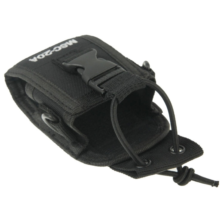 MSC20A Funda de transporte universal de nailon con correa para walkie talkie