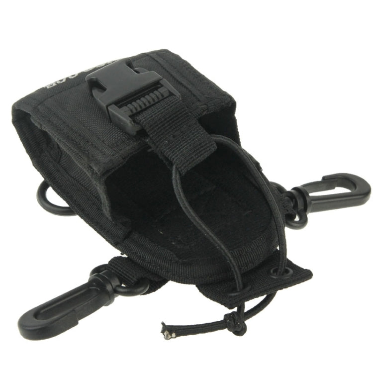 MSC20B Funda de transporte universal de nailon con correa para walkie talkie