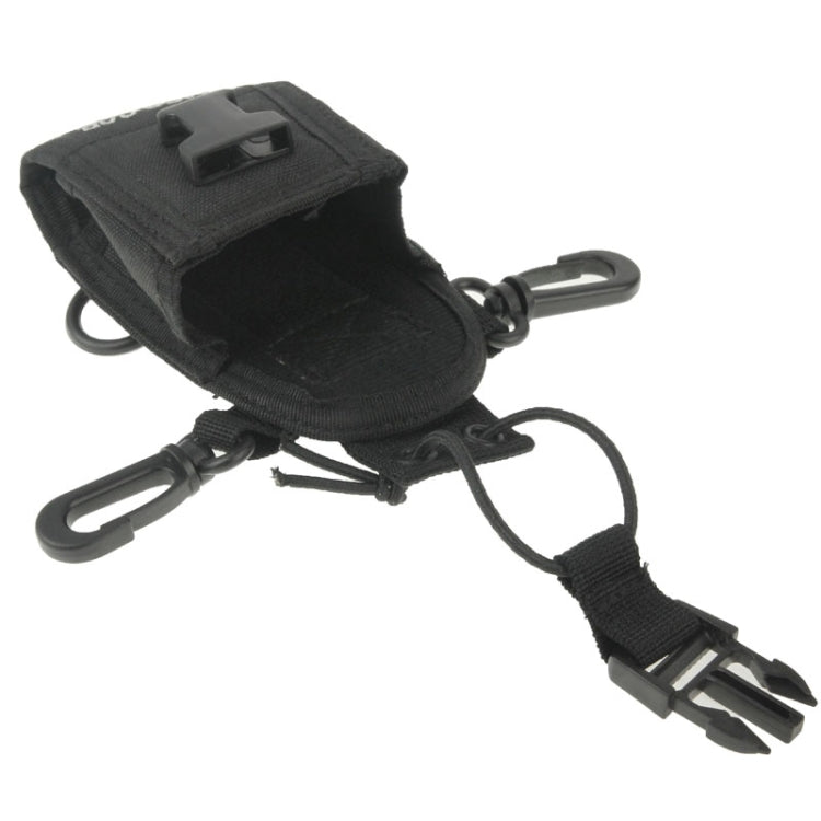 MSC20B Funda de transporte universal de nailon con correa para walkie talkie
