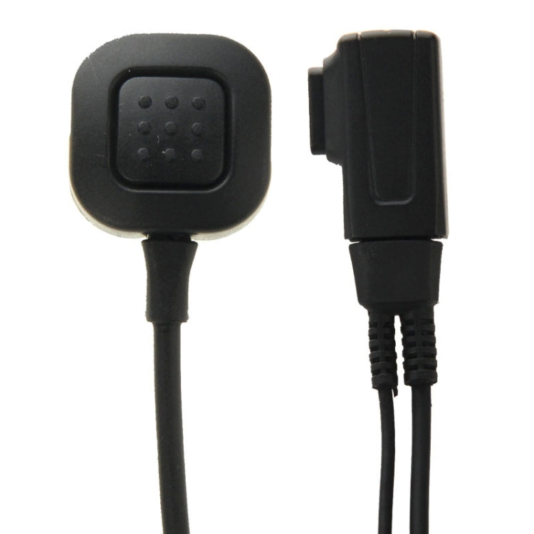 Auricular transceptor de mano para walkie talkies, enchufe de 3,5 mm + 2,5 mm