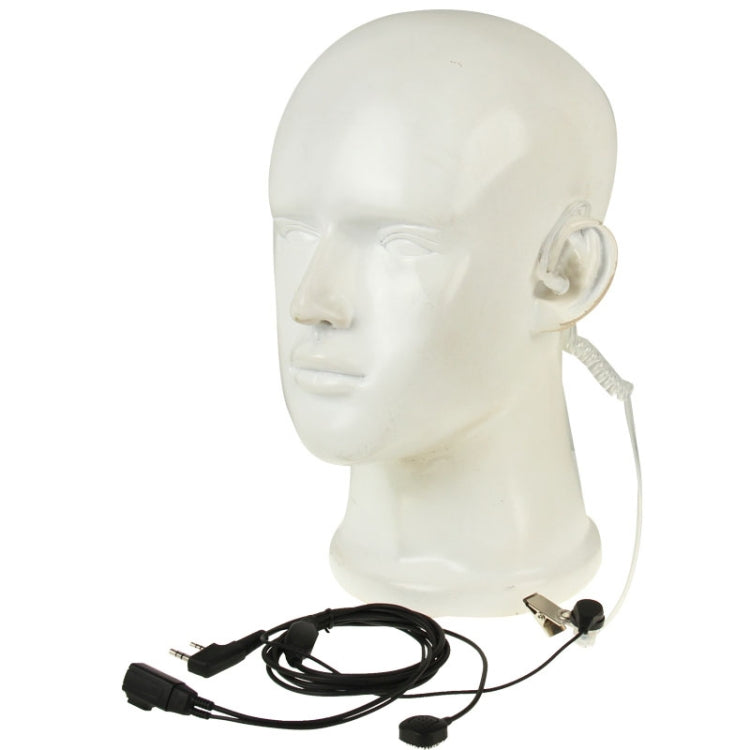 Auricular transceptor de mano para walkie talkies, enchufe de 3,5 mm + 2,5 mm
