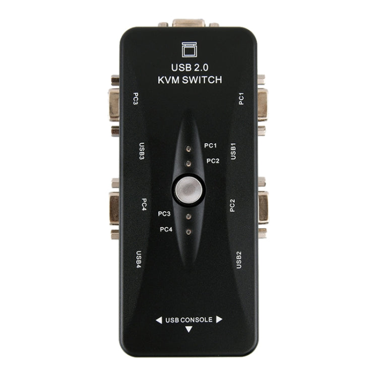 Conmutador KVM de 4 puertos, 4 Ports, 4 Ports (with USB)
