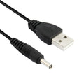 Cable de alimentación USB macho a CC de 3,5 x 1,35 mm, longitud: 1,2 m, Length: 60cm