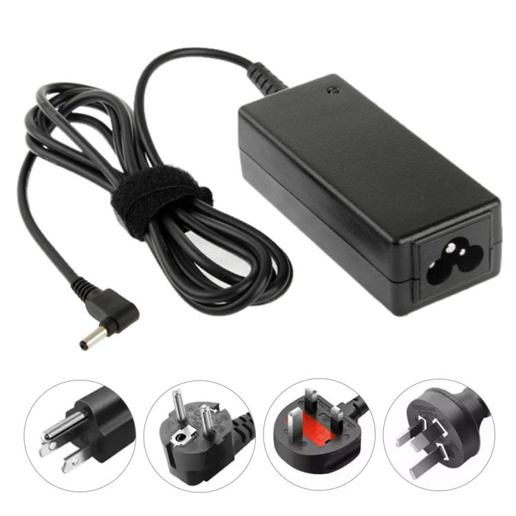 Adaptador de CA 19 V 3,42 A 65 W para portátil Asus, puntas de salida: 4,0 mm x 1,35 mm, 19V 3.42A 65W 4.0mm x 1.35mm