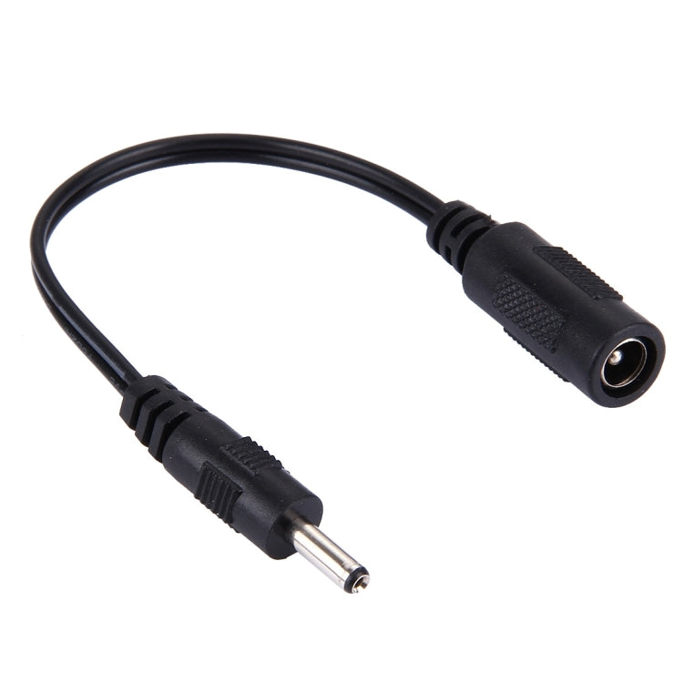 Cable conector de alimentación CC hembra de 5,5 x 2,1 mm a macho CC de 3,5 x 1,35 mm para adaptador de computadora portátil, longitud: 15 cm, 3.5 x 1.35mm Male
