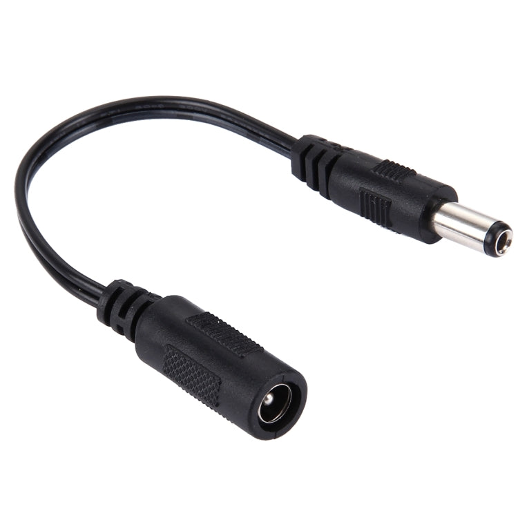 Cable conector de alimentación CC hembra de 5,5 x 2,1 mm a macho CC de 5,5 x 2,5 mm para adaptador de computadora portátil, longitud: 15 cm, 5.5 x 2.5mm Male