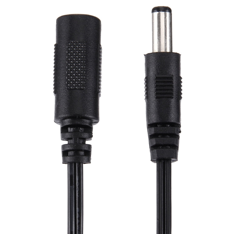 Cable conector de alimentación CC hembra de 5,5 x 2,1 mm a macho CC de 5,5 x 2,5 mm para adaptador de computadora portátil, longitud: 15 cm, 5.5 x 2.5mm Male