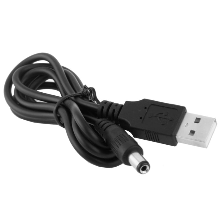 Cable de alimentación USB macho a CC de 5,5 x 2,1 mm, longitud: 1 m, USB Male (Length: 1m)