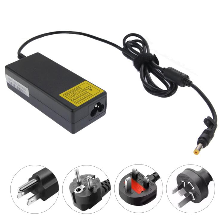 Adaptador de CA de 18,5 V 3,5 A para computadora portátil HP, puntas de salida: 4,8 mm x 1,7 mm, 18.5V 3.5A