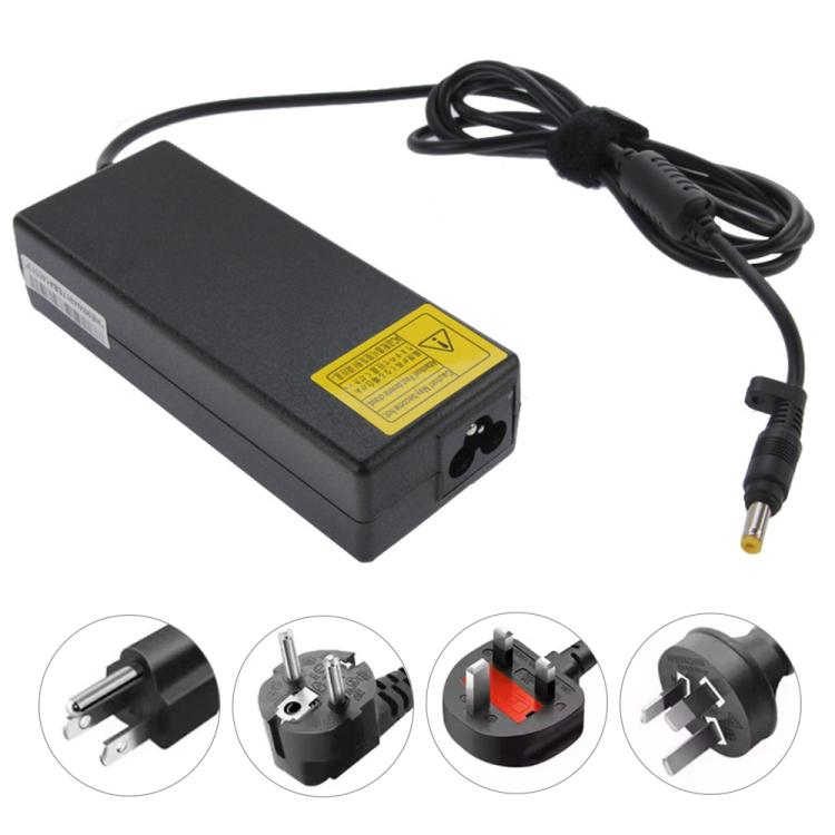Adaptador de CA de 19 V 4,74 A para computadora portátil HP, puntas de salida: 4,8 mm x 1,7 mm, 19V 4.74A