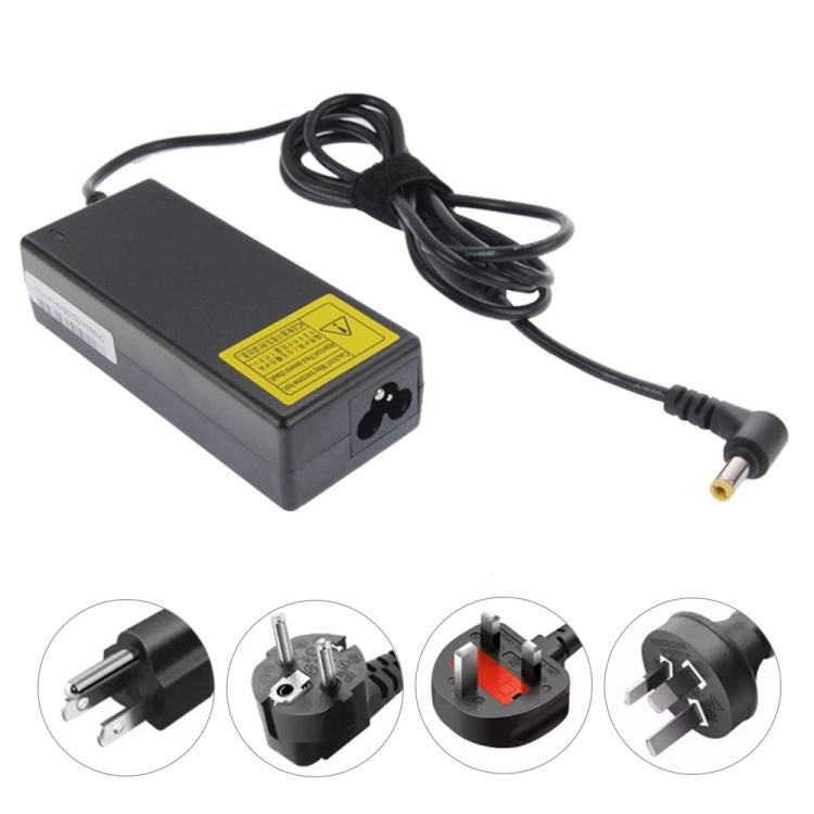 Adaptador de CA de 19 V 3,42 A para computadora portátil Gateway, puntas de salida: 5,5 mm x 2,5 mm