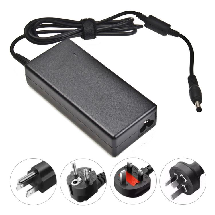 PA-1750-04 Mini adaptador de CA de 19 V 4,74 A para portátiles Acer / HP / Asus / Toshiba, puntas de salida: 5,5 mm x 2,5 mm