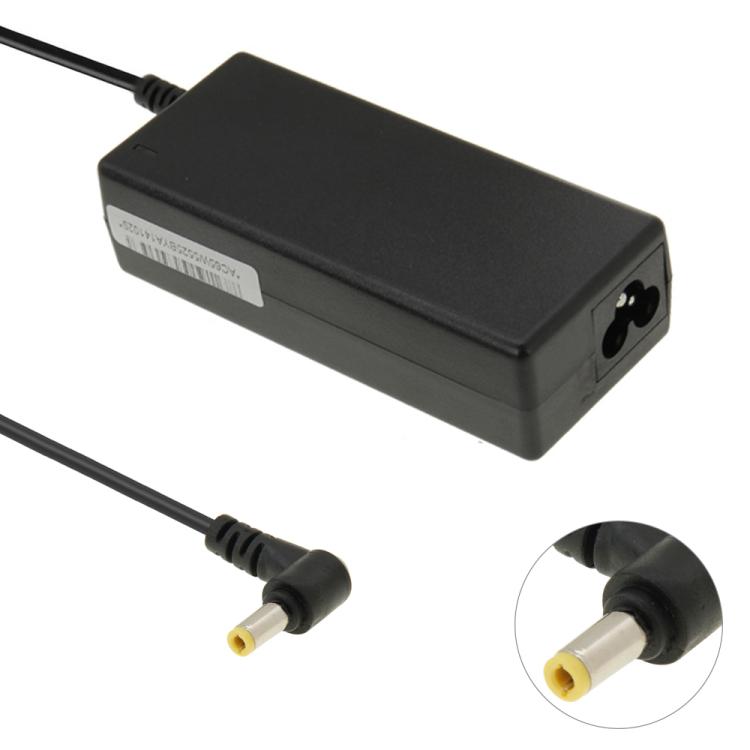 PA-1650-22 Mini adaptador de CA de 19 V 3,42 A para portátiles Lenovo / Asus / Acer / Gateway / Toshiba, puntas de salida: 5,5 mm x 2,5 mm