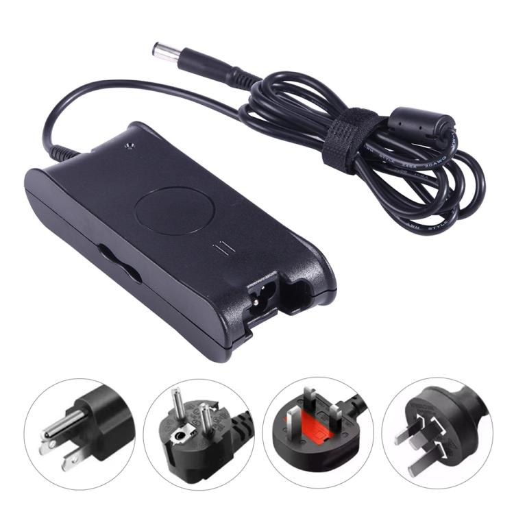 cargador del adaptador del cuaderno del ordenador portátil de 19.5V 3.34A 7.4 x 5.0m m con el cable de transmisión para Dell