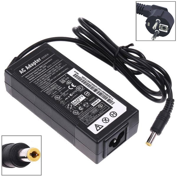 Adaptador de CA con enchufe europeo 19V 4.74A 90W para portátil Lenovo, puntas de salida: 5,5 x 2,5 mm, EU Plug, AU Plug, US Plug, UK Plug