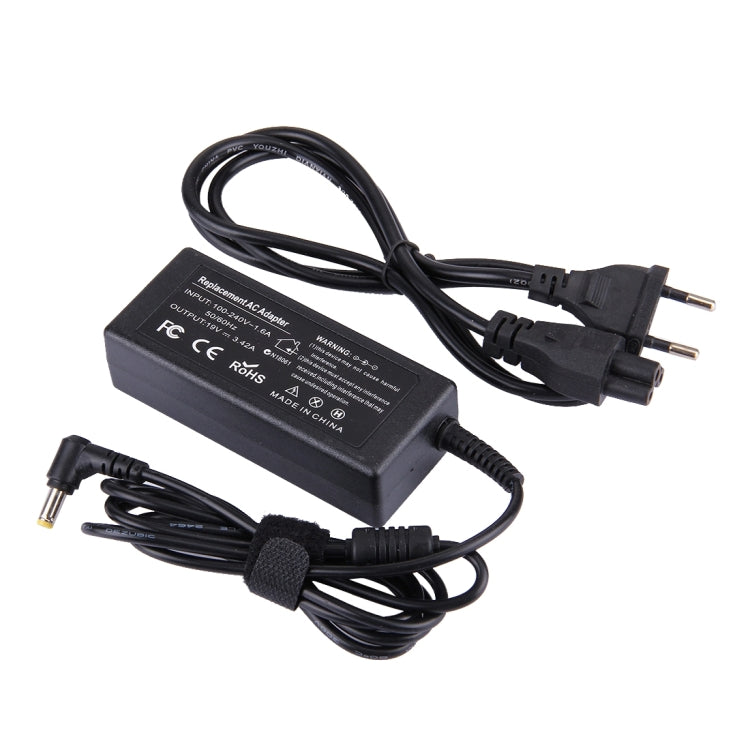 Adaptador de CA 19 V 3,42 A 65 W para portátil Acer, puntas de salida: 5,5 x 1,7 mm, EU Plug, AU Plug, US Plug, UK Plug, EU Plug (Original Version), AU Plug (Original Version), UK Plug (Original Version)