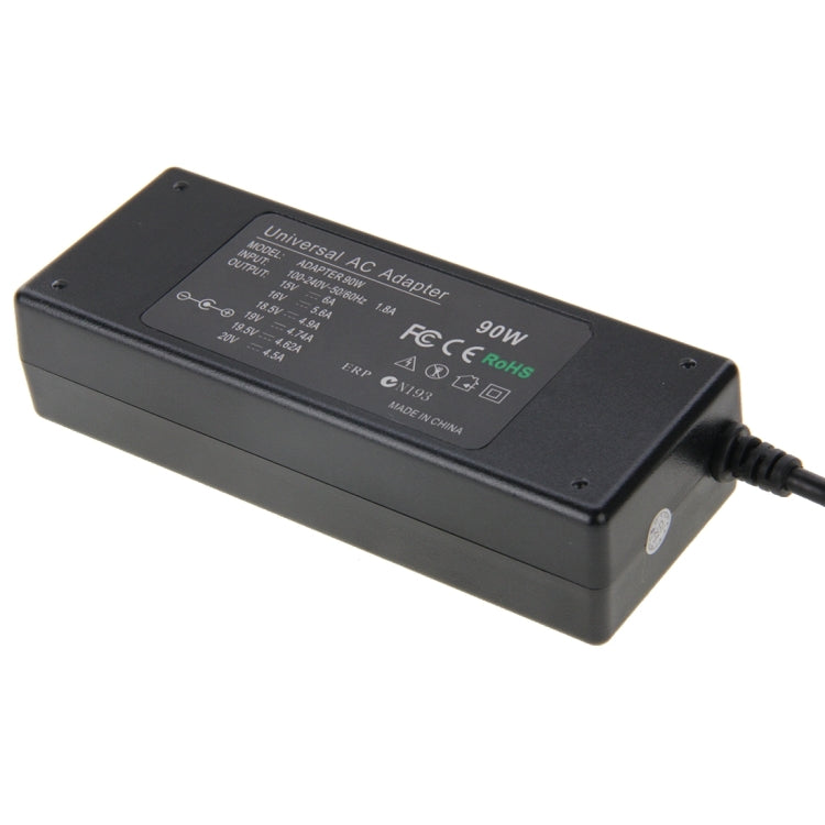 AU-90W+13 TIPS Cargador adaptador de corriente CA universal de 90W con conectores de 13 puntas para computadora portátil, enchufe de la UE, AU-90W