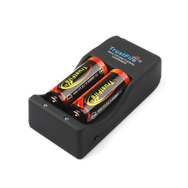 Cargador de batería multifunción TR-006 para 16340/18650/25500/26650/26700, TR-006