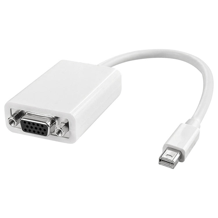 Adaptador Mini Display a VGA Hembra de 15 Pines para Apple, Mini DP to VGA 15Pin