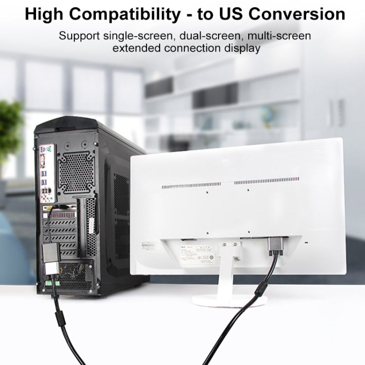 Adaptador DisplayPort macho a DVI 24+5 hembra, longitud del cable: 12 cm, DP Male to DVI 24+5 Female